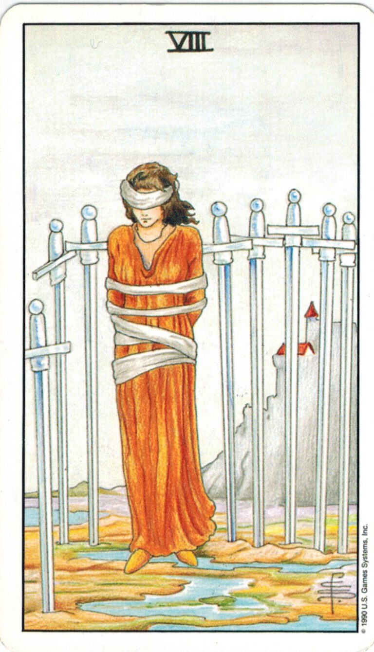 Acht Schwerter Tarot Kartenwelt